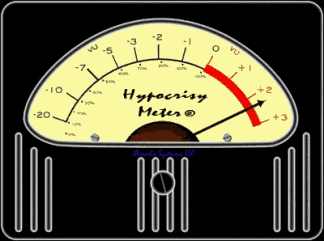 Hypocrisy Meter